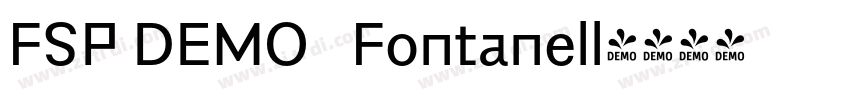 FSP DEMO   Fontanell字体转换